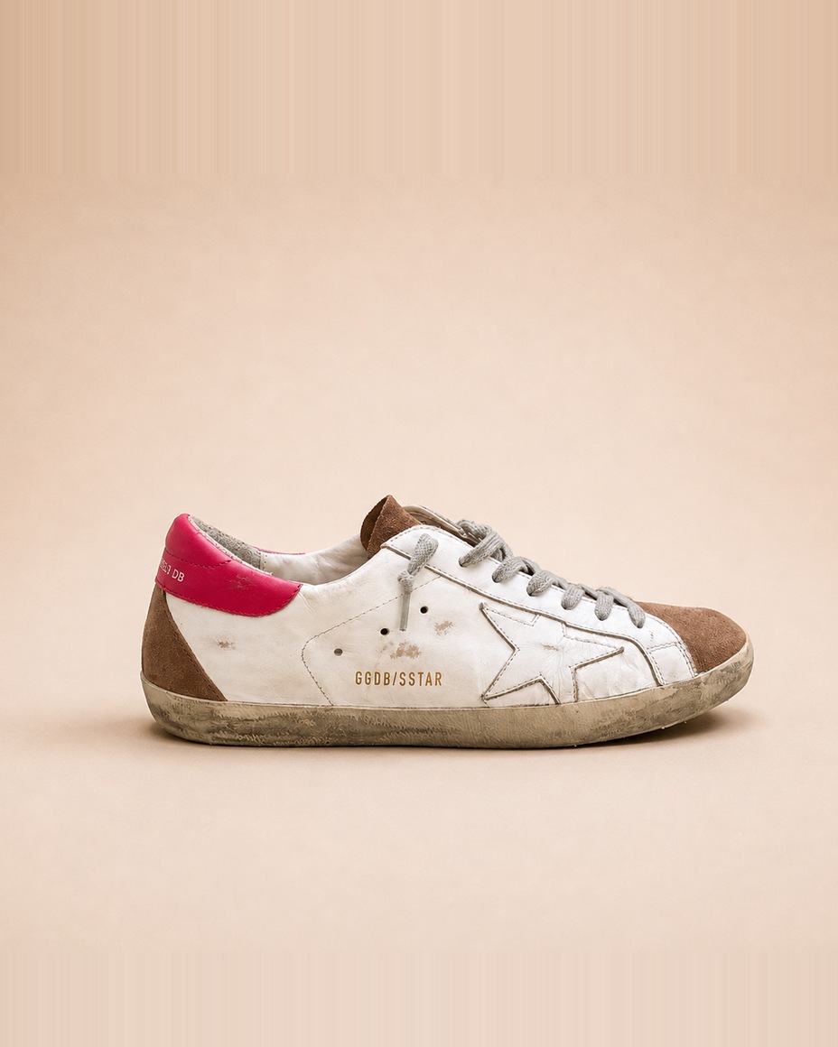 Super-Star Fuchsia Suede